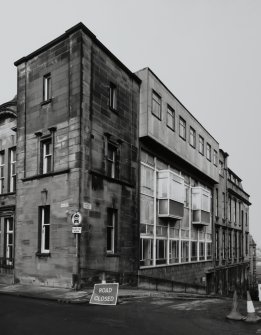 Glasgow, 132-150 Hill Street, Beatson Hospital Annexe.
General view of east elevation from South-East.