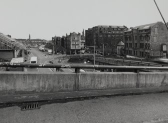 View from WNW showing setting and relationship to St Enoch Centre