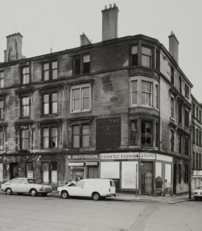 Glasgow, 25-29 Henderson Street, 30 Mount Street.
General view from North.