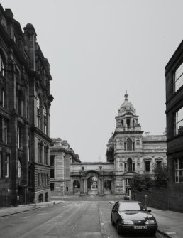 Glasgow, John Street.
General view from North.