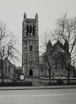 Glasgow, 351 Kilmarnock Road, St. Margaret's Episcopal Church.
General view from West.