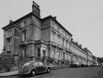 Glasgow, Kirklee Terrace.
General view from South-West.