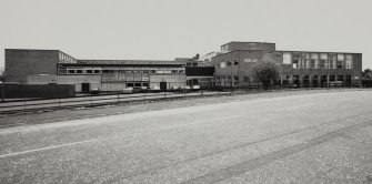 Glasgow, Knightswood Road, Knightswood Secondary School.
General view from North-West.