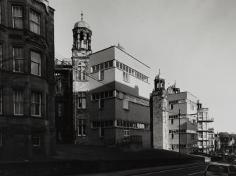 Glasgow, 517 Langside Road, Victoria Infirmary.
General view from West showing modern additions.