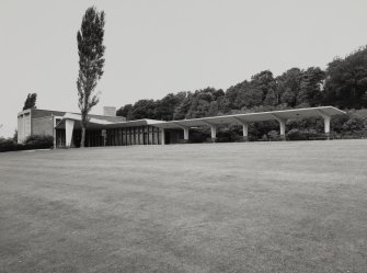 Glasgow, Lainshaw Drive, Linn Crematorium.
General view from South-East.