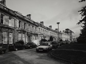 Glasgow, Lancaster Crescent.
General view from West.