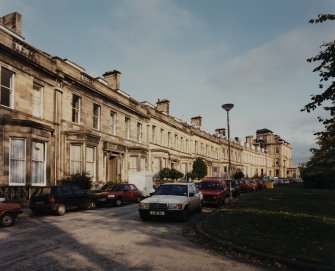 Glasgow, Lancaster Crescent.
General view from West.