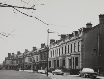 Glasgow, Lancaster Crescent.
General view from East.