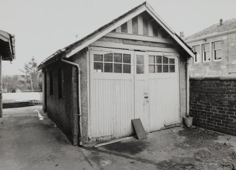 Glasgow, 52 Langside Drive.
General view of garage from East.