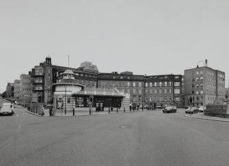 General view of SE entrance block from SE