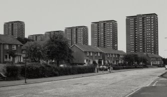 Glasgow, Lincoln Avenue Estate.
General view from E-N-E.