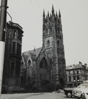 Glasgow, 31, 33, 35 Lynedoch Place, Free Church College.
General view from South-East.