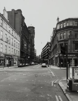 General view from N at junction with Gordon Street.
