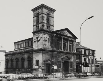 Glasgow, Cowcaddens Free Church, McPhater Street.
General view from South-West.