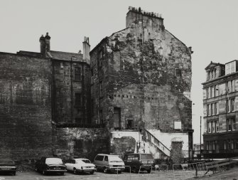 Glasgow, 2-6 Oswald Street & 48-50 Broomielaw.
General view from North of rear of building.