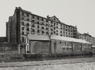 Glasgow, North Spiers Wharf.
General view of Sugar Refinery from West.