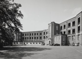 View of main E front from NE
