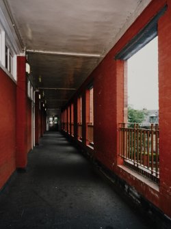 View of covered external walkway