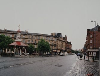 View of locality from E