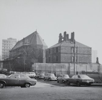 Glasgow, 55 North Street, St Patrick's R. C. Church.
General view of Church & Presbytery from West.