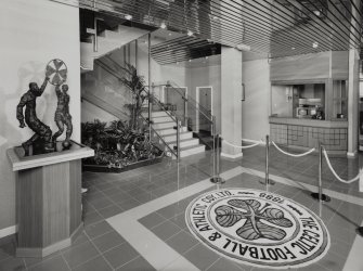 Interior.
View of entrance hall from NW.