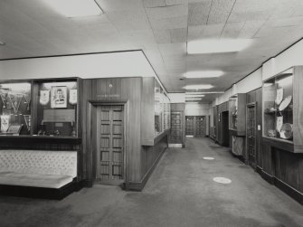 Interior.
View of panelled hall from W.