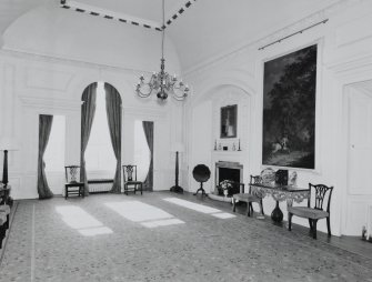 Ground floor, main corridor, interior view from south