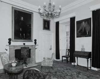 Ground floor, morning room, interior view from south east