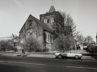 Glasgow, 2 Queen Victoria Drive, Scotstoun West Church.
General view from South.