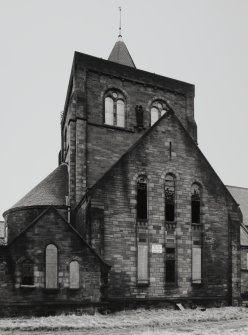 Glasgow, 2 Queen Victoria Drive, Scotstoun West Church.
General view from West.