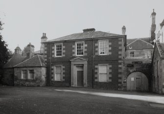 Original house, view from N