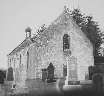 General view of old church.