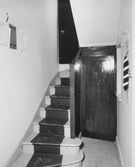 Staircase, view from East
