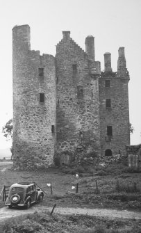 Harthill Castle. View from S.