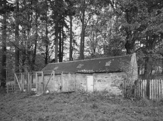 View from SW of outhouse on W side of steading.