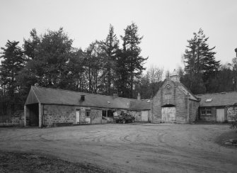 View from SE of SW part of the steading.