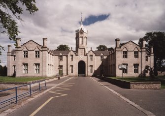 View of main block from S.