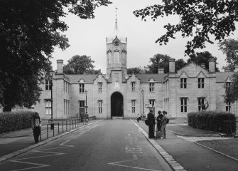 View of main block from N.