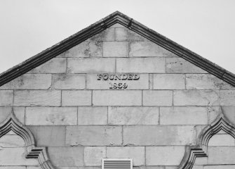 Detail of datestone (founded 1839).