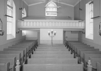 Interior.
View from NE showing SW gallery.