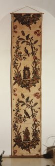 Interior.
Detail of chinese wallpaper on first floor landing painted by Norie.