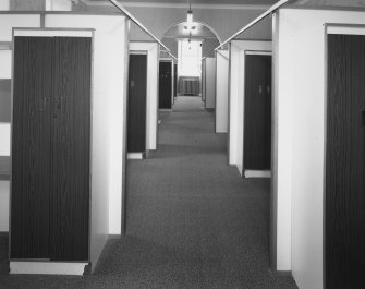 Interior.
View of cubicles.