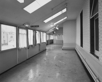 Interior.
View of SW extension corridor.