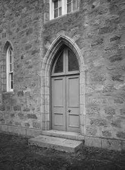 Detail of S main entrance door.