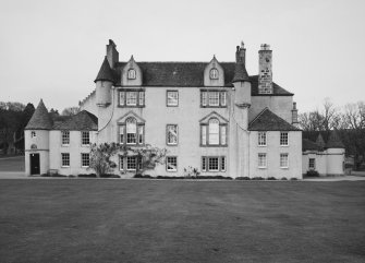 Leith Hall, exterior.  View from South