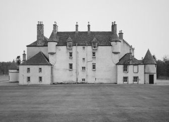 Leith Hall, exterior.  View from North