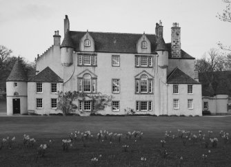 Leith Hall, exterior.  View from South