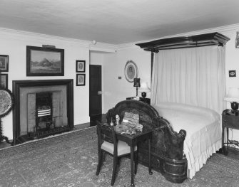 Leith Hall, interior.  First floor. Leith bedroom: view from South East