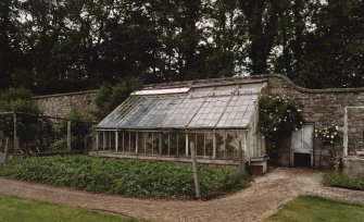 View of glasshouse from SE.