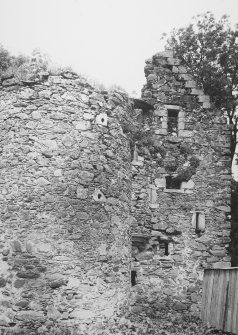 Terpersie Castle. View from SE.